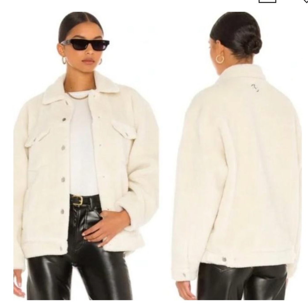 Anine Bing  Rory Faux Shearling Jacket